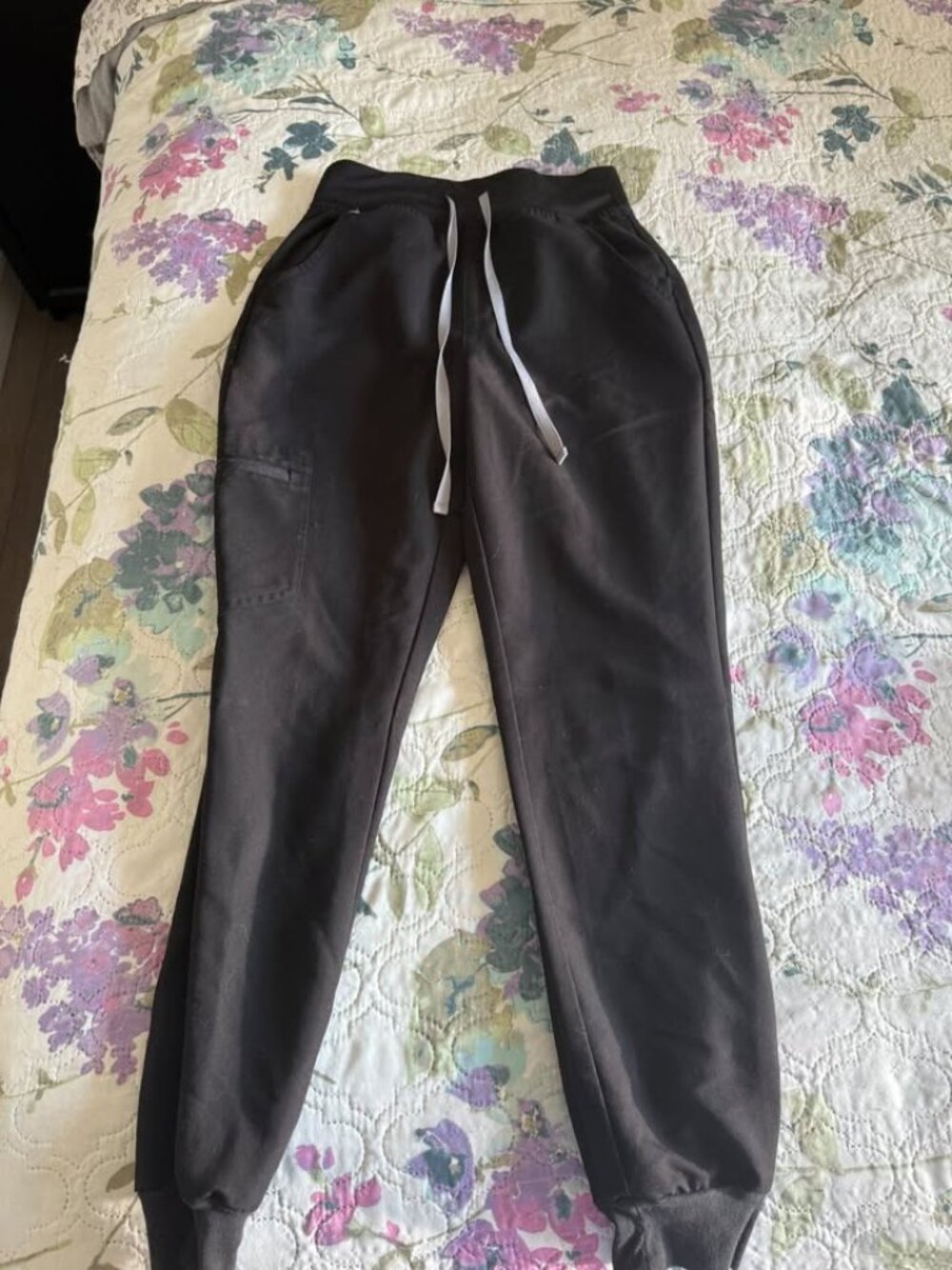 Figs XS Black Zamora Joggers